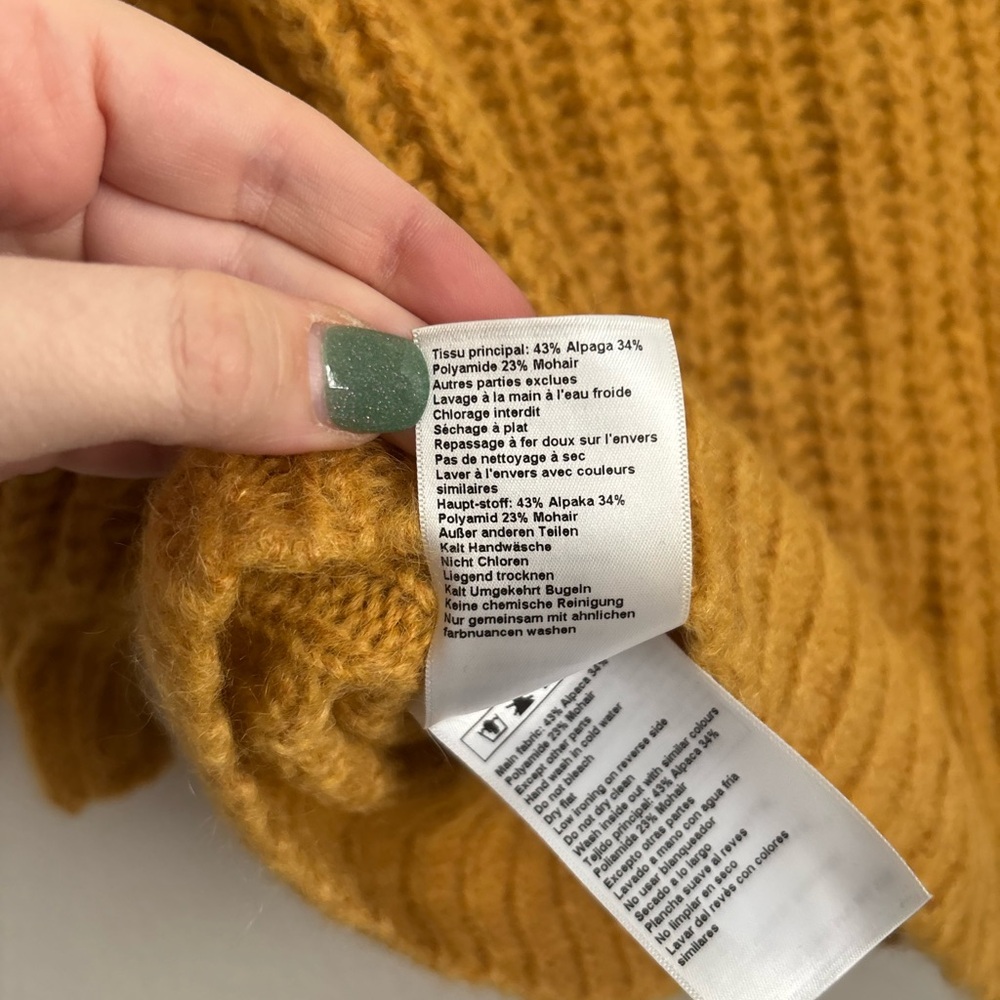 Ba&sh Erich Balloon Sleeve Sweater S - Picture 11 of 12